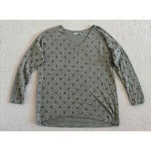 Angela Mara Sweater Metallic Polka‎ Dot Angora Wool Made Italy